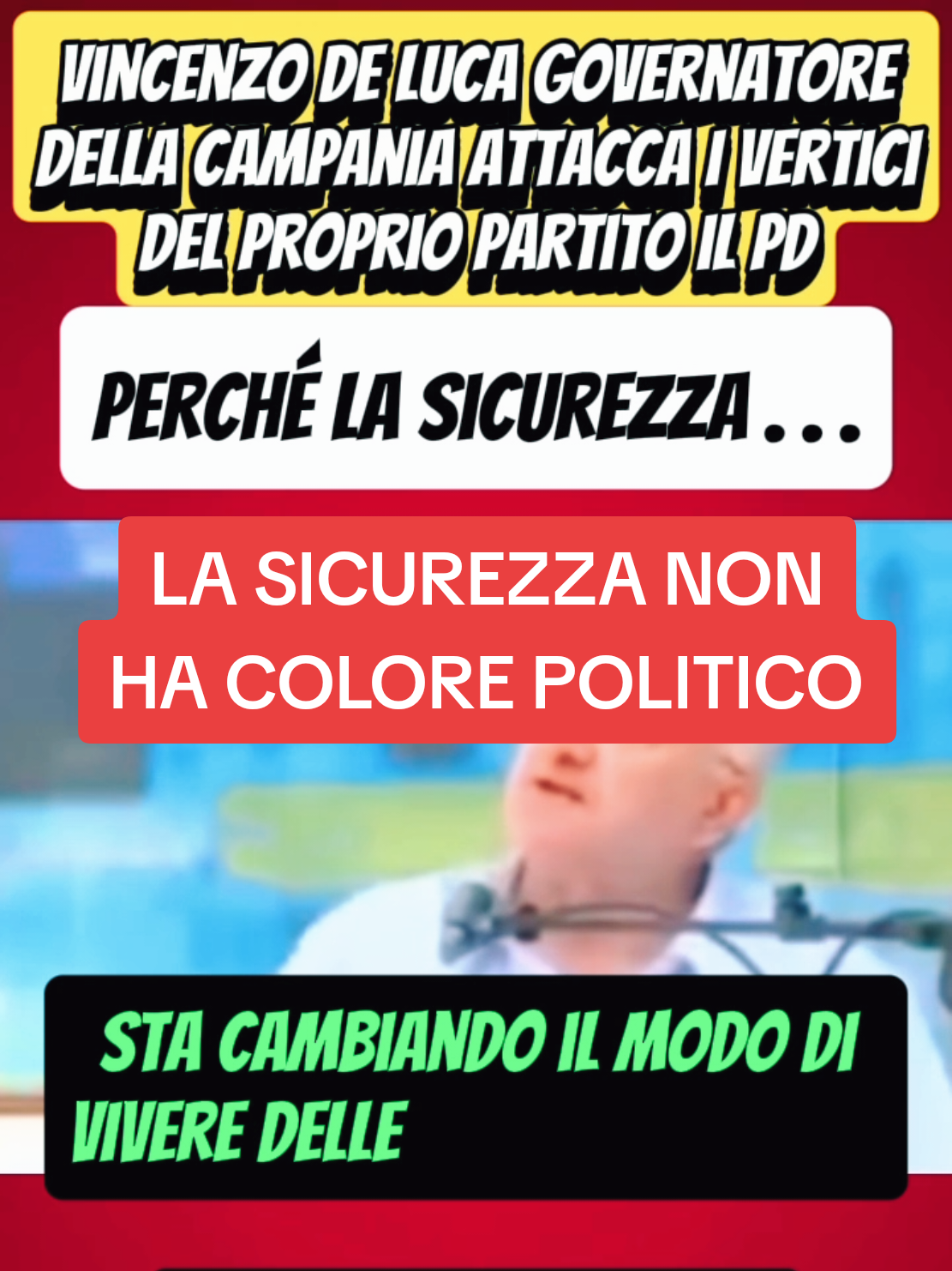 Possibile che a sx non lo capiscano #italia #politica #sinistra #destra #deluca 