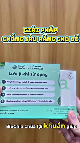 Con thì mê ăn vặt 🍭, mẹ thì lo sâu răng 🦷. Nhưng từ ngày có kẹo vi sinh BioGaia – sản xuất tại Bỉ 🇧🇪, con ăn ngon miệng, mẹ thì yên tâm ❤️ 👉 Link mua đây nhaa 👇 #BioGaia #chongsaurang #mevabe #viral #xuhuong 