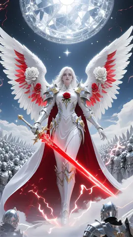 Female Angel#angel #justice #battle #leader #aigenerated 