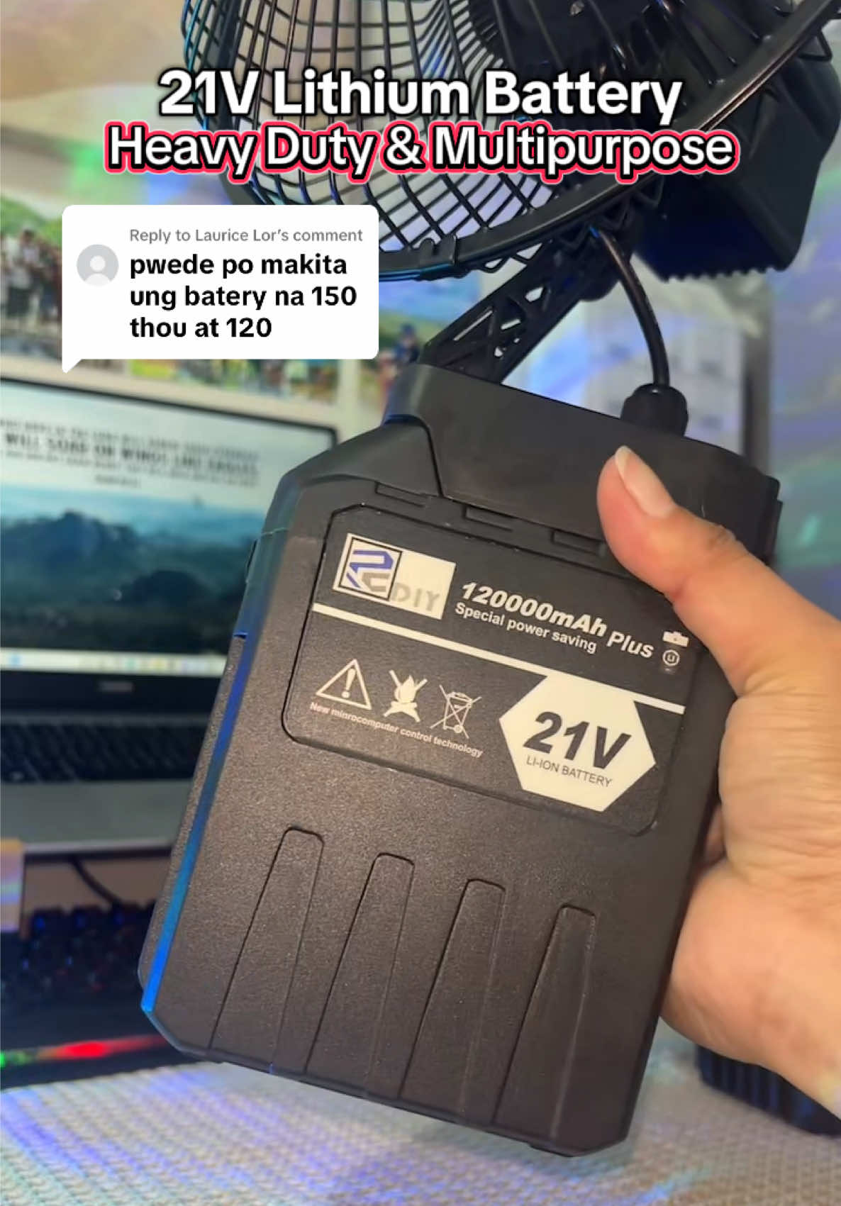Replying to @Laurice Lor difference between 2 Lithium Battery 🔋  #multipurpose #lithiumbattery #tiktokfinds #powertools #battery 