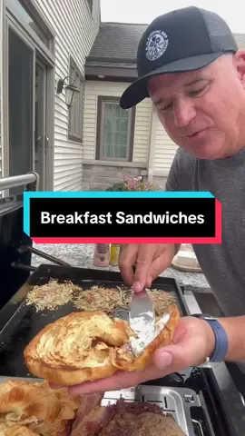Leveling up my breakfast sandwiches!! R U Kidding Me?? #MortonPartner #MortonSalt #breakfast #cookingwithdarryl #rukiddingme 