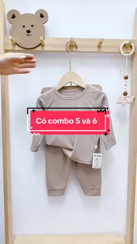 Đã có combo 5 và combo 6 cho bé mặc cả tuần không lo đụng màu mẹ nhé. #bodaitaybetrai #bododaitaybegai #dobochobe #bochobe 