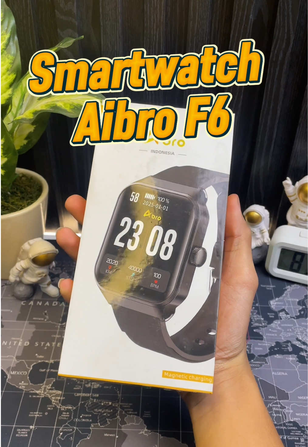 Smartwatch Aibro F6 Nihh kawan #promoseruweekend #promomakanmerdeka #smartwatch #Aibro #jamtangan 