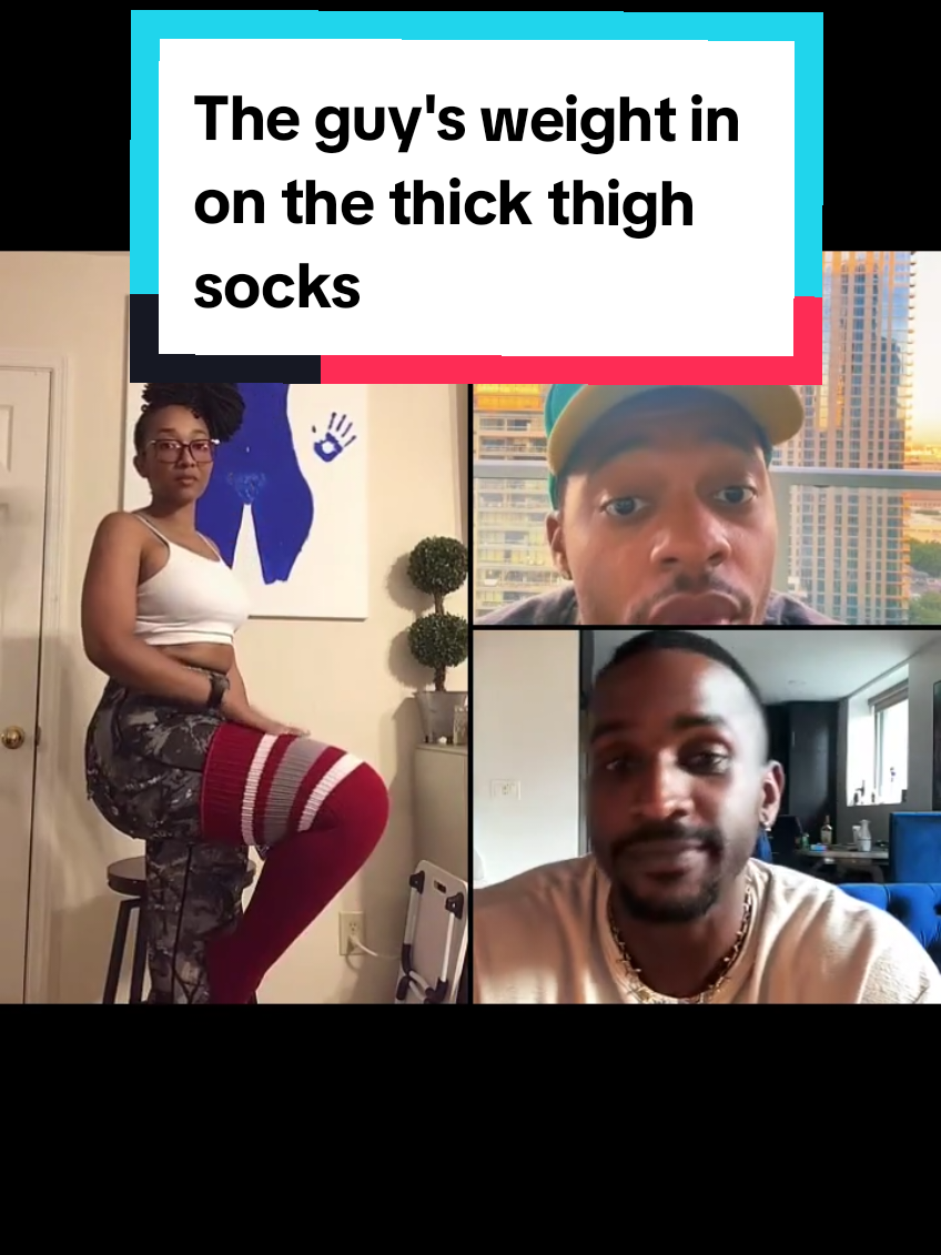 There you have it ladies! Get the socks. #thickthightribe #plussizesocks #thickthighsocks #curvytiktok #thickthighs #footballseason #ohiostatefootball #buckeyesfootball #shopfyp #patrickcage #wolfy #christophermeyer 