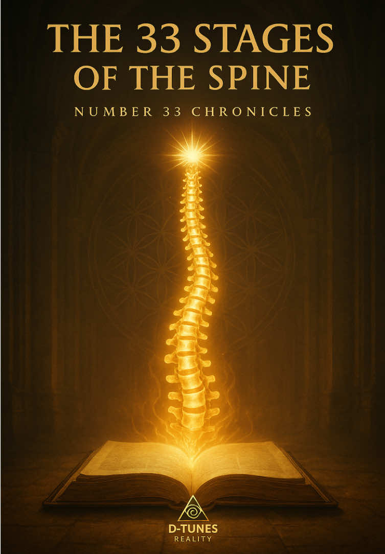 Stages of The Spine. 33 vertebrae. 33 steps of ascent. From the base to the crown — the spine is not just bone… it’s a ladder of light. #spiritualawakening #33 #sacred33 #kundalini #serpent #hiddenknowledge #mystic #yogi #occultknowledge #spirituality #spine #chakra #divinedesign #ancientwisdom #numerology #lightcodes #sacredgeometry #thirdeye #dtunes_reality 