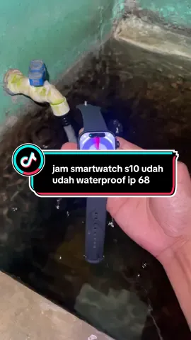 jam smartwatch s10 pro udah taha air ya 💦 #smartwatchs10 #smartwatch #jamtangan #jamtanganpintar 