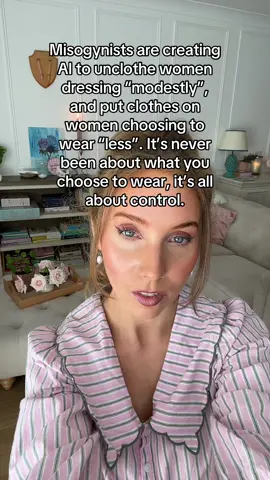That’s right, AI tools have now been developed to “clothe” and remove tattoos from women who are seen as being “revealing” or alternative, as well as tools to remove the clothes of women dressing “modestly”.  With women and girls becoming increasingly unsafe in the world, it’s no real surprise that misogynists have created yet another tool which removes their human rights. Because the reality is, this has never truly been about what you wear, it’s always been about misogynists wanting to control women and girls in any way they can. To take away their identities, their voices, to stop them from making much needed change in the world. Tell me, how have you seen women and girls use their powers of STEM for good?  #womensafety #intersectionalfeminism #womensrights #aitools 