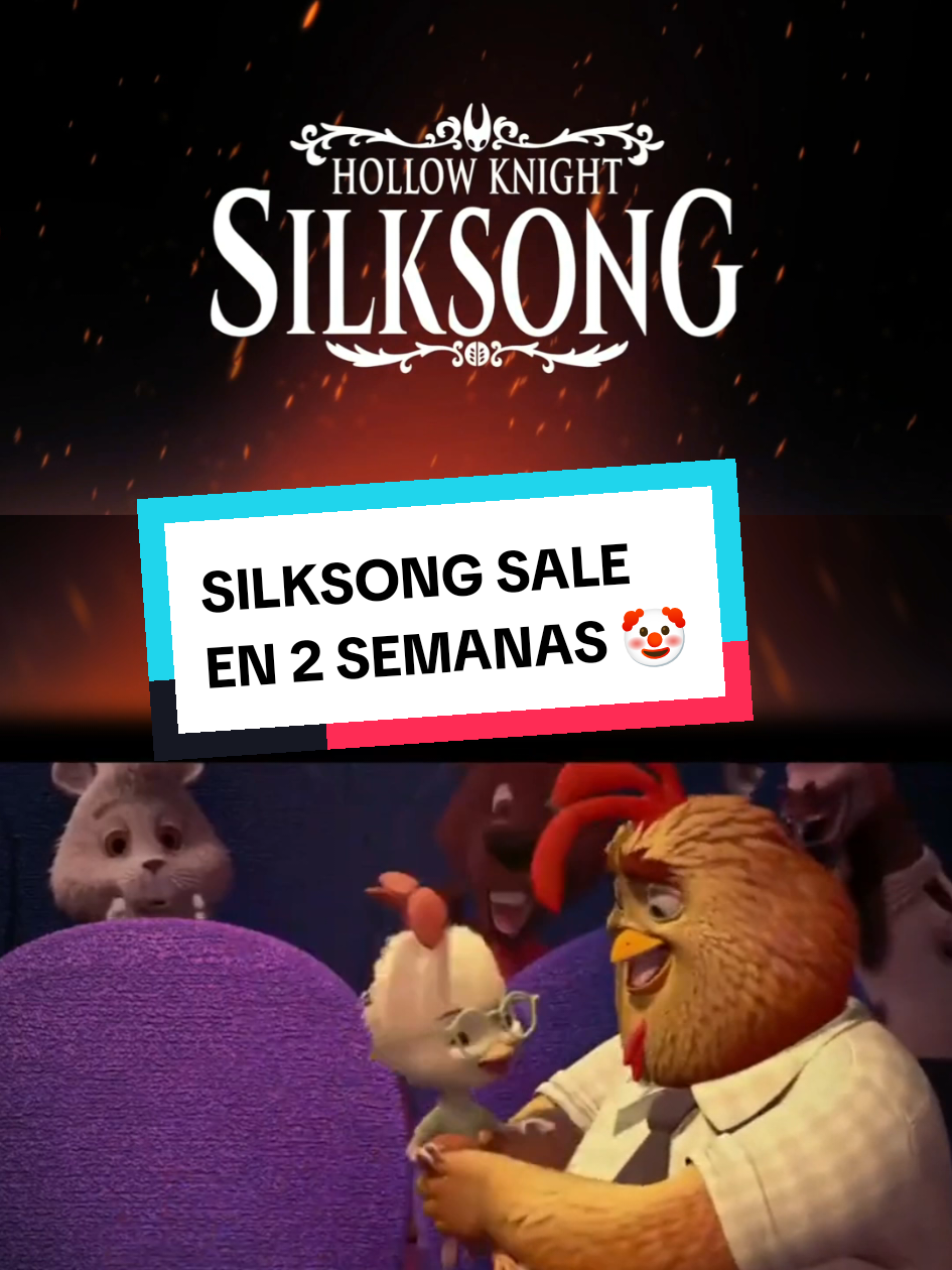 SILKSONG SALE YA SEPTIEMBRE 4! 🤡 #silksong #hollowknight #fyp #fyppppppppppppppppppppppp #hollowknightsilksong 