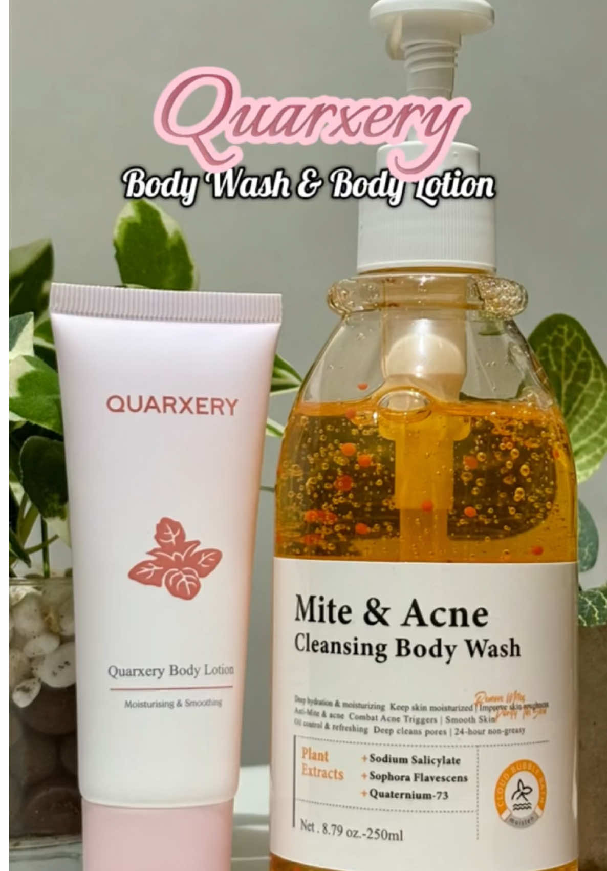 #quarxery #skincaretiktok #quarxerybodylotion #quarxerybodywash #pamperyourself 