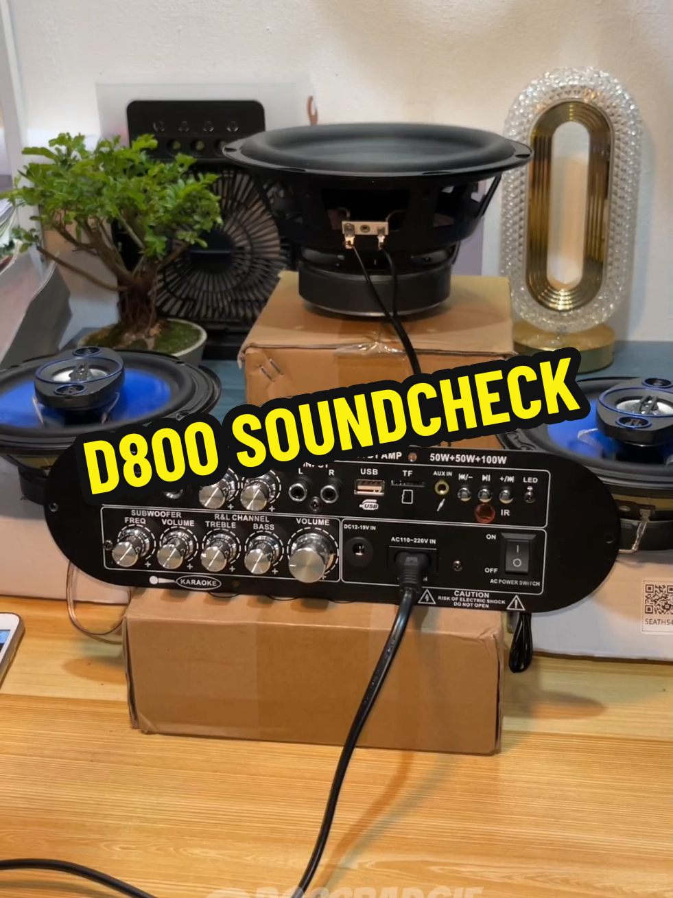 GRABE SOBRANG LAKAS PALA NG SUBWOOFER AMPLIFIER NA TO, KAWAWA ANG SPEAKER #amplifier #amplifierbluetooth #amplifiermini #soundcheck #soundtest 