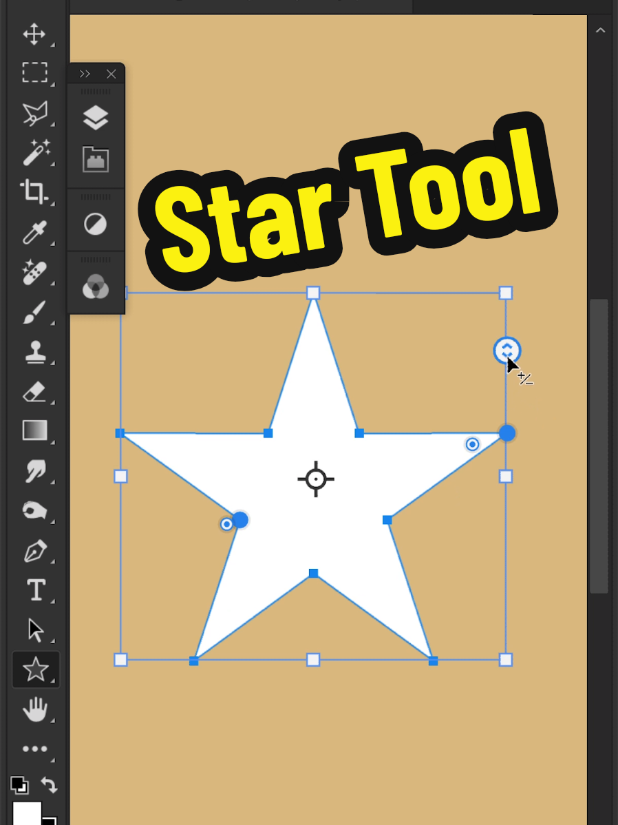 Perfect Stars With Photoshop's New Star Tool 2025 - #verticdesigns #photoshop #photoshoptutorial #photoshopcc #adobephotoshop 
