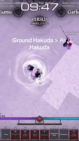 Ground Hakuda demon I oni bossraid hi im wool #typesoul #typesoulroblox #bleach #hakuda #roblox 