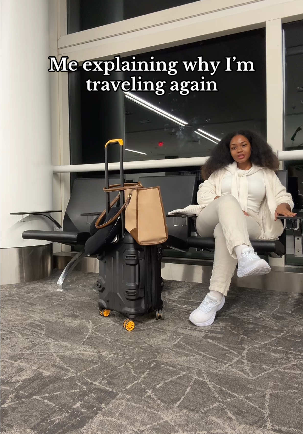 I don’t travel as much 😂 I just like the sound #USA to #CHINA 🛫🇨🇳 #traveltiktok #airportoutfit #vacations 