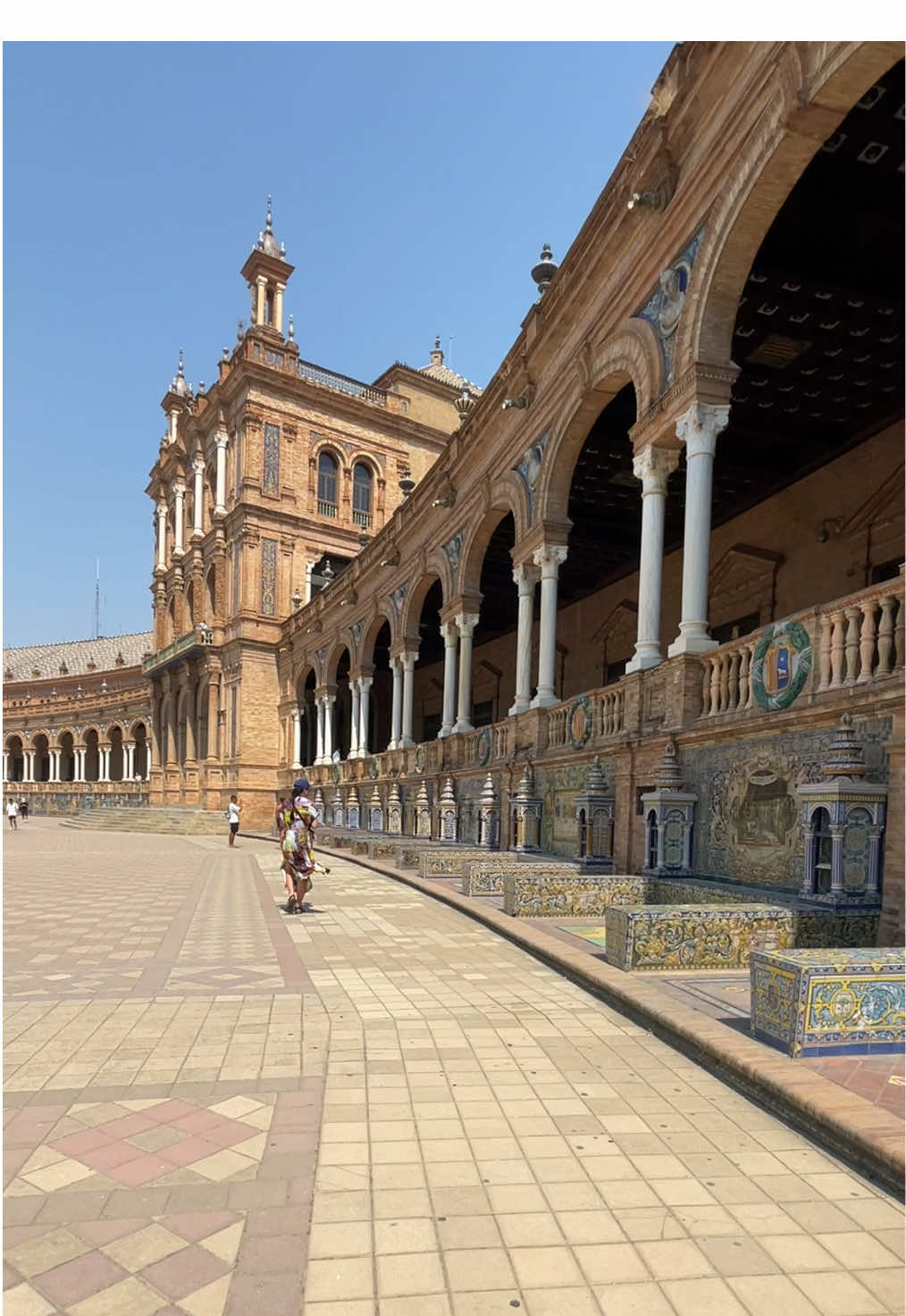 Plaza de España - Sevilla #sevilla #plazaespañasevilla #spain #andalucia🇳🇬 #paseo 