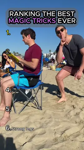 RANKING THE BEST MAGIC TRICKS EVER #fyp #magic #magictricks #usa