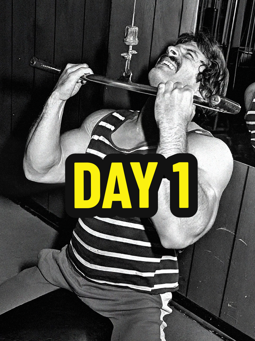 Mike Mentzer's Chest And Back Workout Routine 