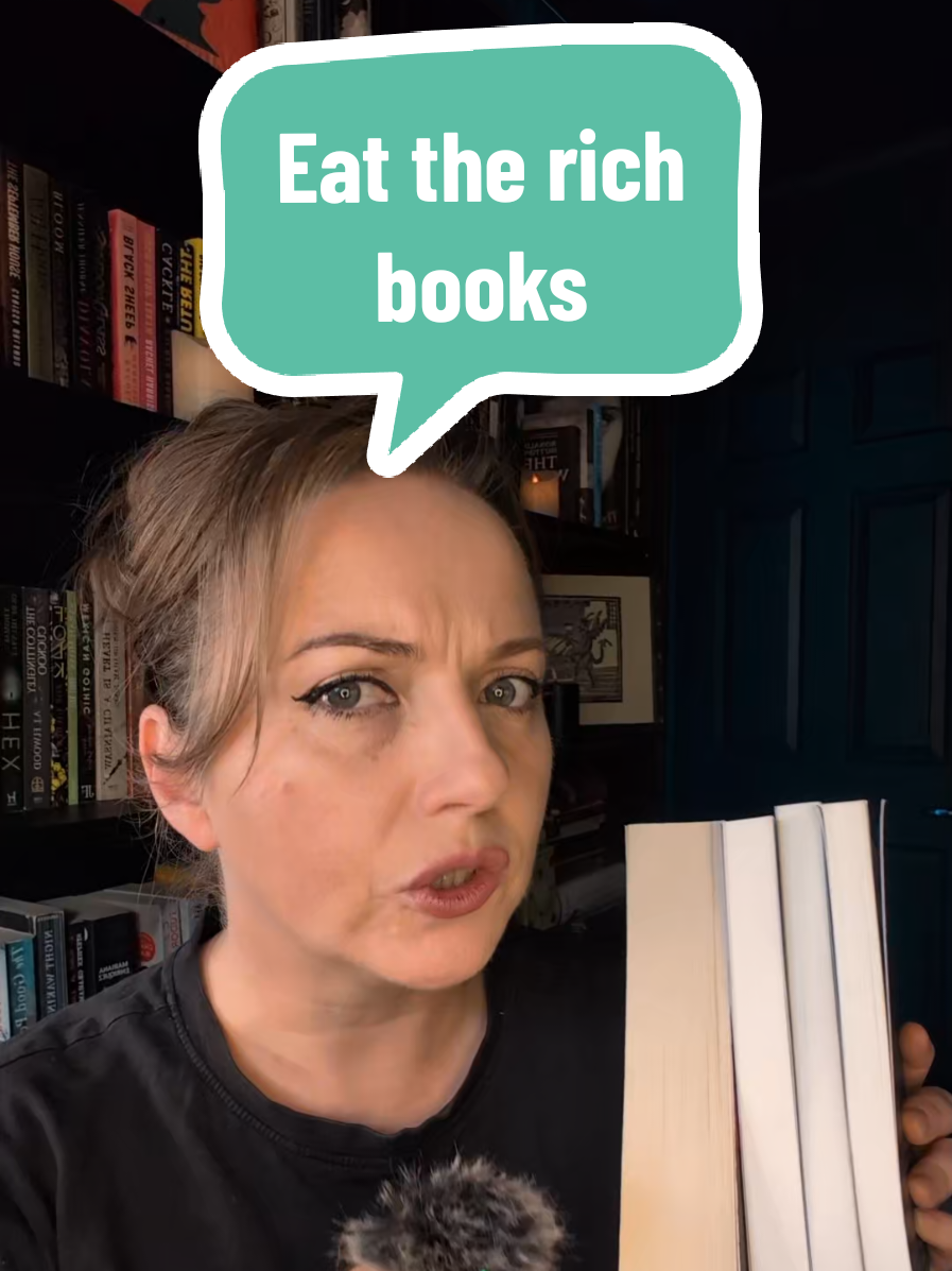 let them eat cake and each other #eattherich #spookybooks #BookTok 