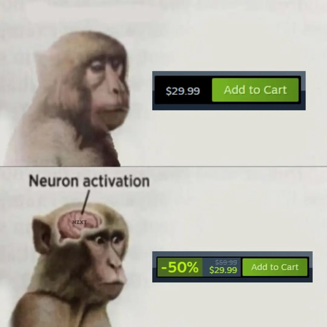 Gamer math #steam #steamsale #discount #gaming 