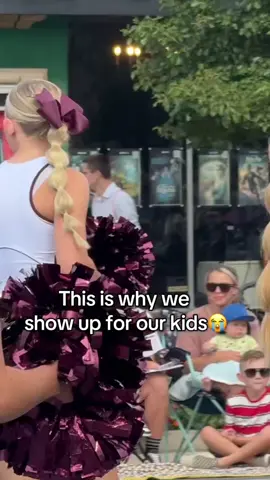 Emotional watching this. The way her face lights up when she sees us. 😭 #cheer #cheerleading #parentsoftiktok 