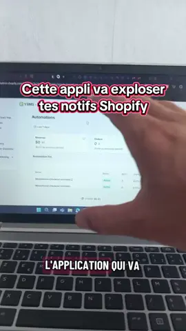 Envoyer des messages de relance à tes clients facilement. #dropshipping #ecommerce #shopify 