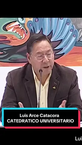 Luis Arce Catacora dice que los jóvenes necesitan buena enseñanza #luchoarce #luisarcecatacora #evomoralesayma💙✊ #tutoquiroga @Lucho Arce @Evo Morales Ayma 