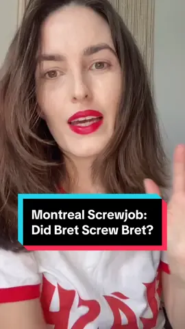 Vince McMahon screwed Bret Hart, not the other way around. 👉 Bret had weeks left on his contract 👉 He had creative control in his deal 👉 He was willing to drop the belt, just not in Canada to Shawn Vince chose deception over trust. #MontrealScrewjob #BretHart #VinceMcMahon #WWE #wrestling 
