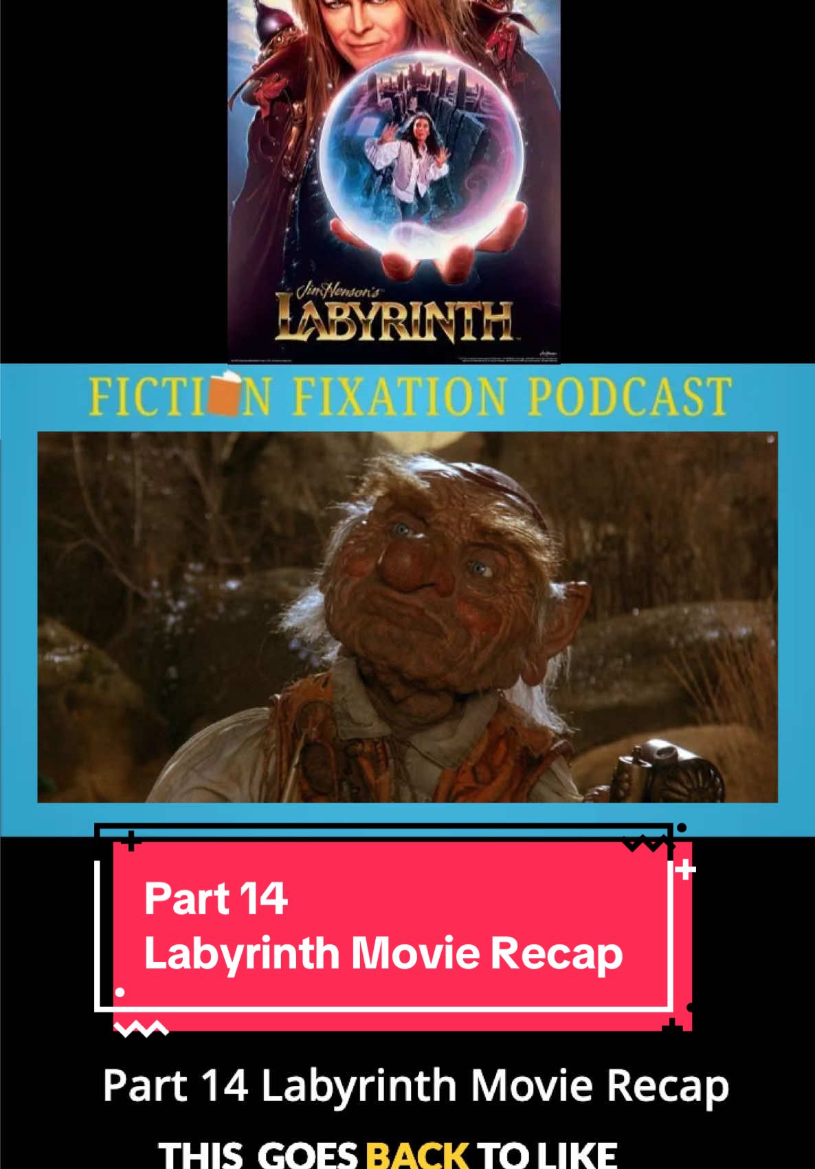 Part 14 of our Labyrinth movie recap  #goblinking #labyrinthmovie #movierecap #jareth #davidbowie