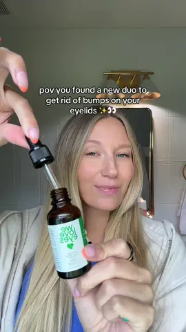 goodbye eye bumps 👋🏼 #eyebumps #eyecaretips #eyecare 