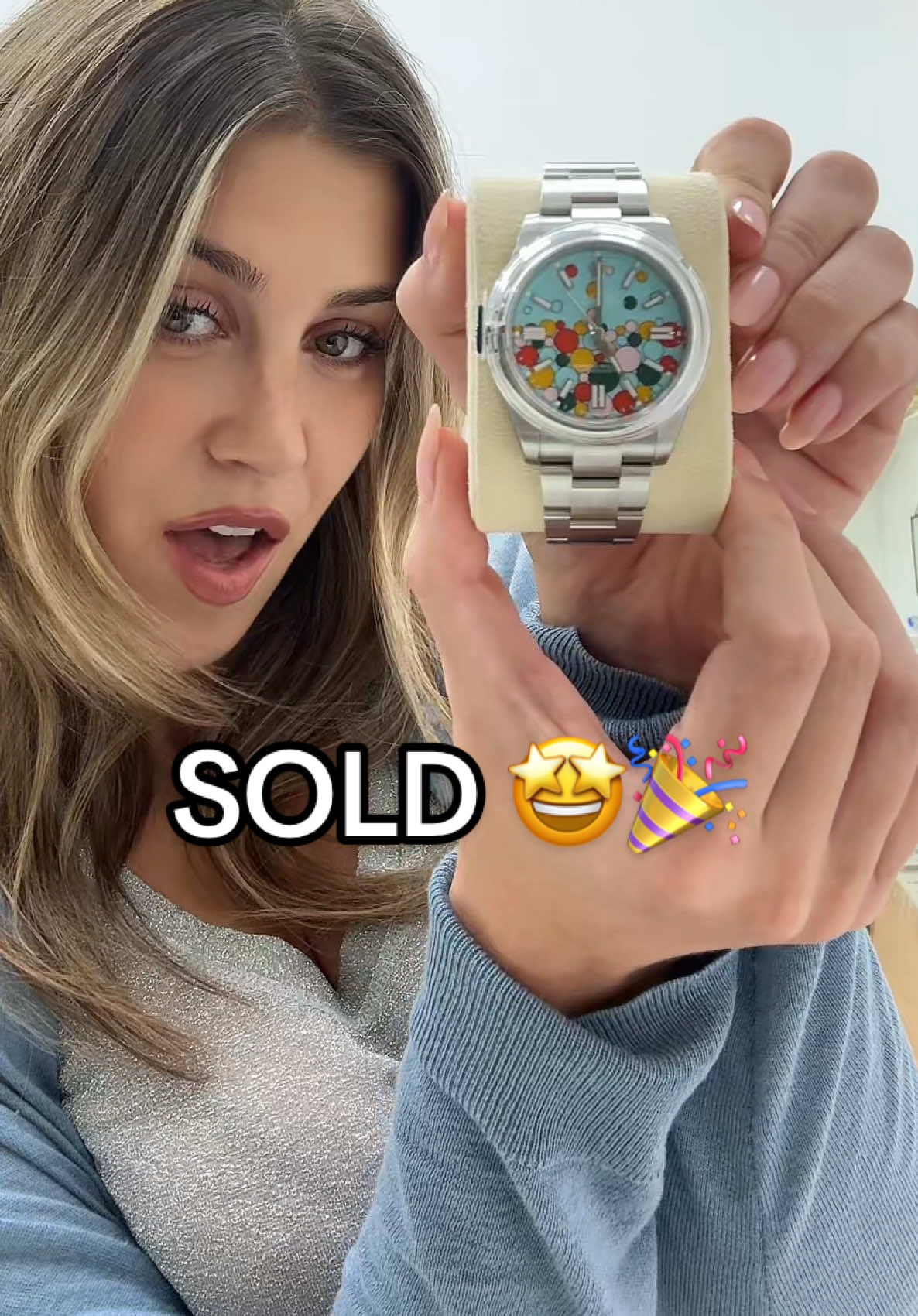 The Labubu of watches is SOLD 🫡🤩 #labubu #rolex #watchtok #24klabubu 