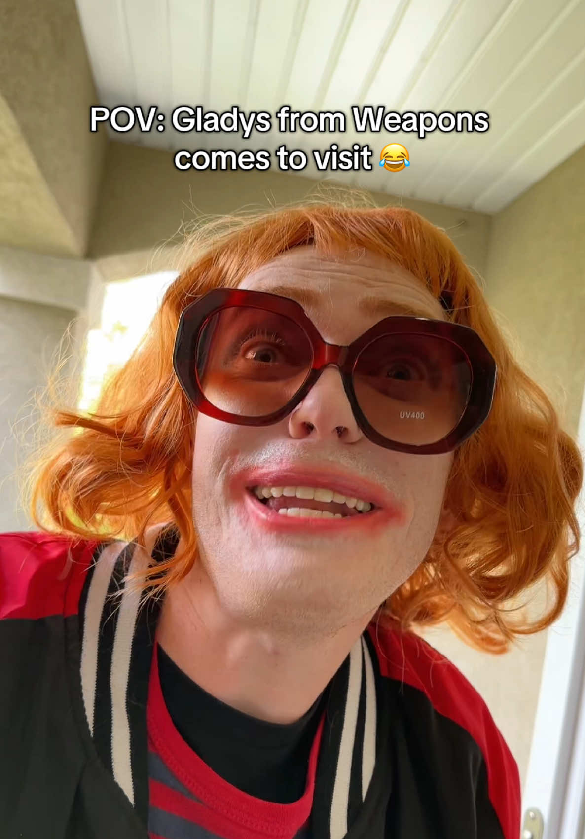 POV: Gladys from weapons comes to visit 😂 #fyp #weapons 