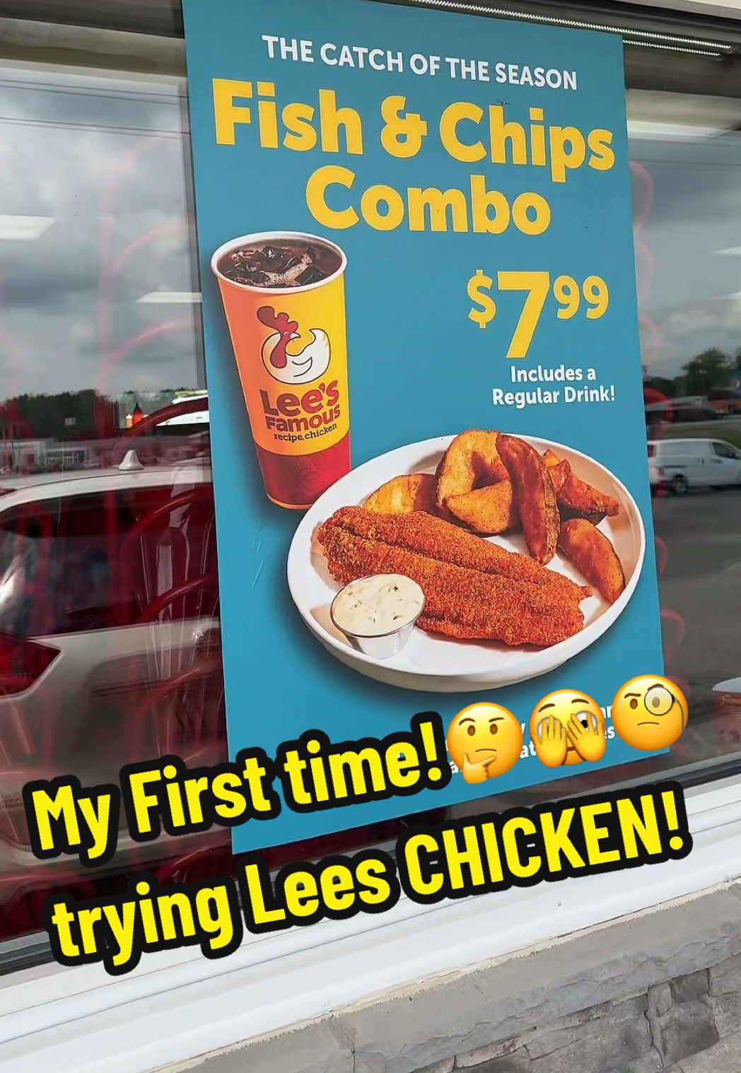 my first time trying Lee’s chicken!🤦‍♂️🫣 ?/10 ##fastfood##friedchicken##foodcritic##foodtour##chopelasreviews##foodreview##tiktokfoodie##LIVEIncentiveProgram##GoLIVEGrowFast##PaidPartnership