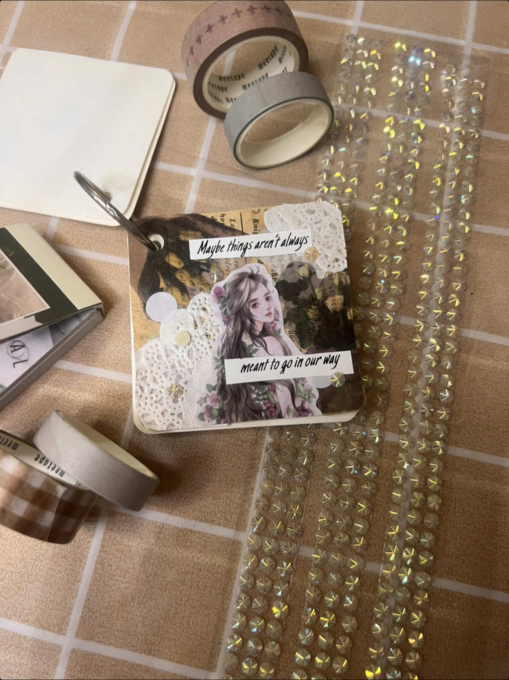 “Maybe things aren’t always meant to go our way🍂🌷”  New Journaling video !!! a bit longer too, haven’t journaled for a while beacuse of my illness but hopefully ill gradually return back  with your love and support 💞  Enjoy the ASMR sounds and tell me what journal video would you like next !?  #asmr #journaling #journal #fyp  #creatorsearchinsights 