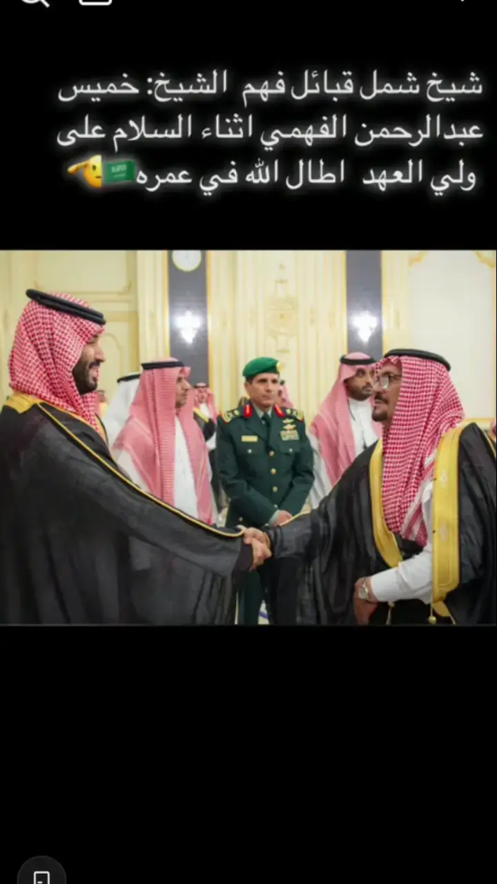 الشيخ شمل قبائل فهم الشيخ خميس بن عبد الرحمن الفهمي
