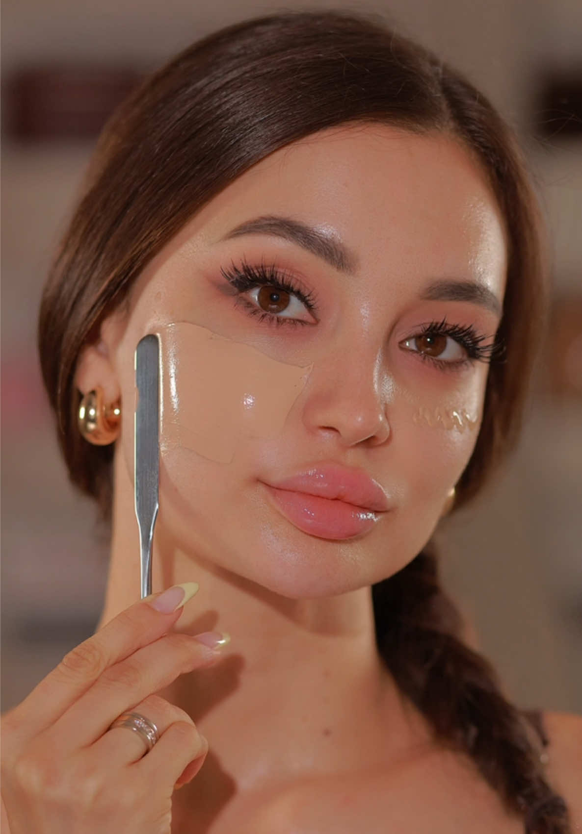 spf foundation 🤩💅🏼 @SHEGLAM   #SHEGLAM #SHEGLAMSkinTint #SHEGLAMFoundation