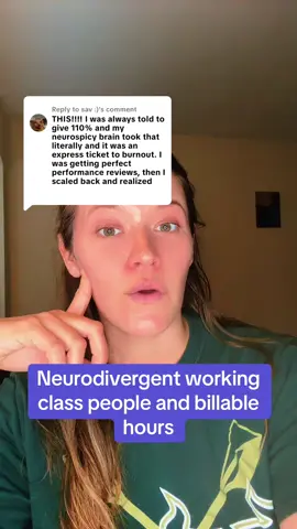 Replying to @sav :) #workingclass #firstgen #neurodivergent #consulting #billablehours 