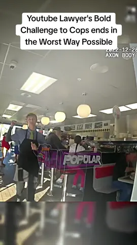 Youtube Lawyer's Bold Challenge to Cops ends in the Worst Way Possible #cops #cop #police #policeofficer 