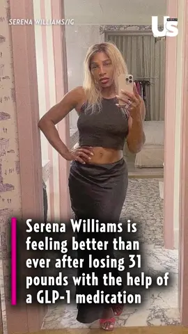 Serena Williams is celebrating a 31-pound weight loss after trying GLP-1. She says she feels “pretty good” and healthier than ever. Tap the link in our bio for all the details.