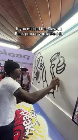 SLAWN X PEAK POP UP WAS A SHUTDOWN, CANS DROPPING ONLINE 8PM BST