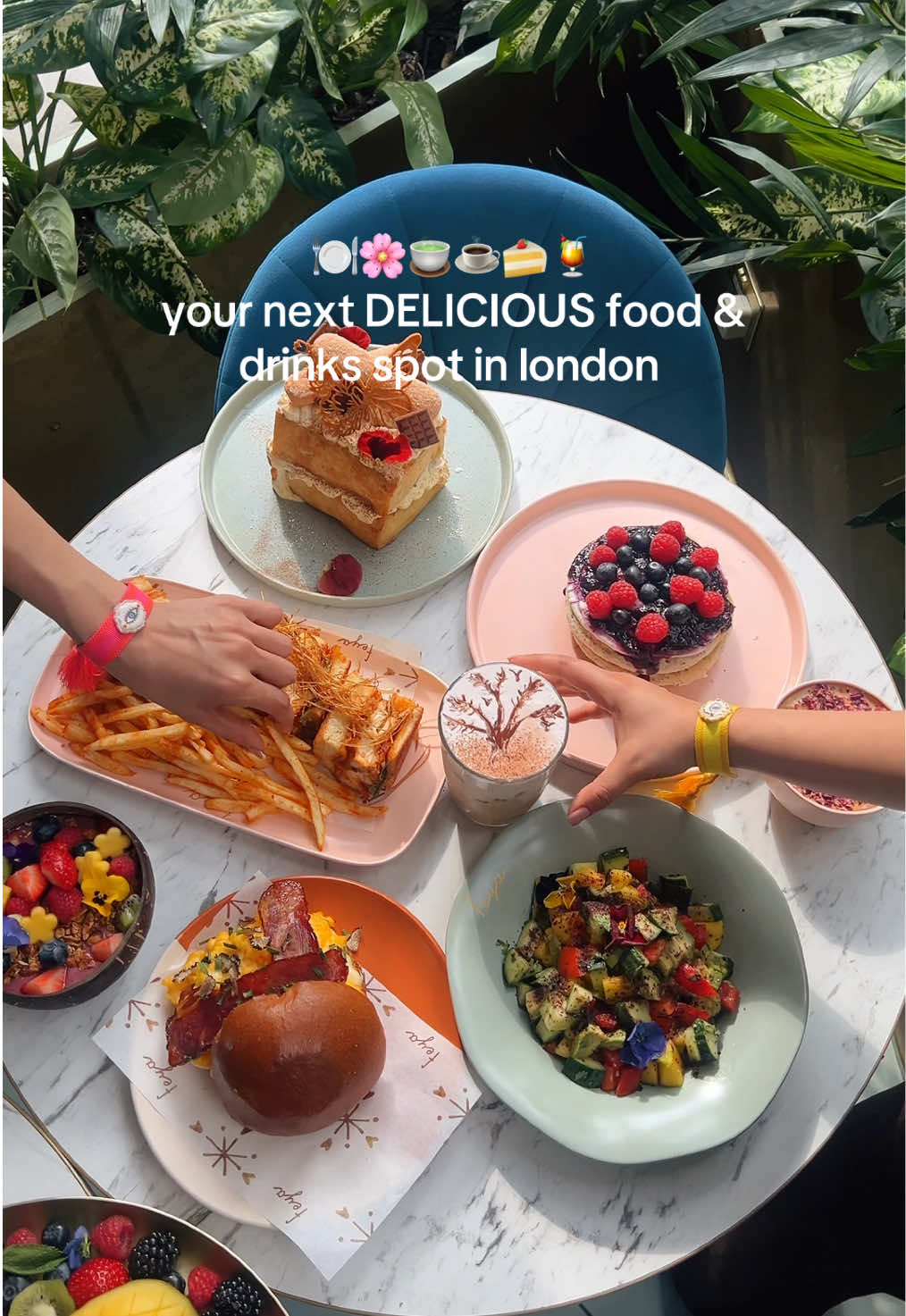 Bank holiday weekend incoming… 👀 We're dishing out irresistible brunch, bites, desserts, and drinks all day, every day ✨ #londonfoodie #viral #londonrestaurants #londondessert #londonfoodies 