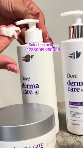 Dove Derma care fuerza anti caída 💜💜✨ cabello sano hidratado y su serum te ayuda a crecer , detener caída y obtener cabello nuevo componentes niacidamida pura al 100% Fuerza anti caída salud es belleza 123300EL950028 💜@Dove México💜 @For_Me 💜#dovedermacare#anticaida#cambiatuperspectiva#dovemx#dovedermacarefm