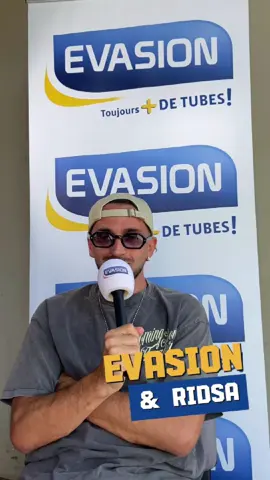 @ridsaoff en interview sur Evasion 💙 Retrouvez son interview antenne dans la rubrique PODCAST sur 👉 lien en bio 👈 #radioevasion #evasion #ridsa