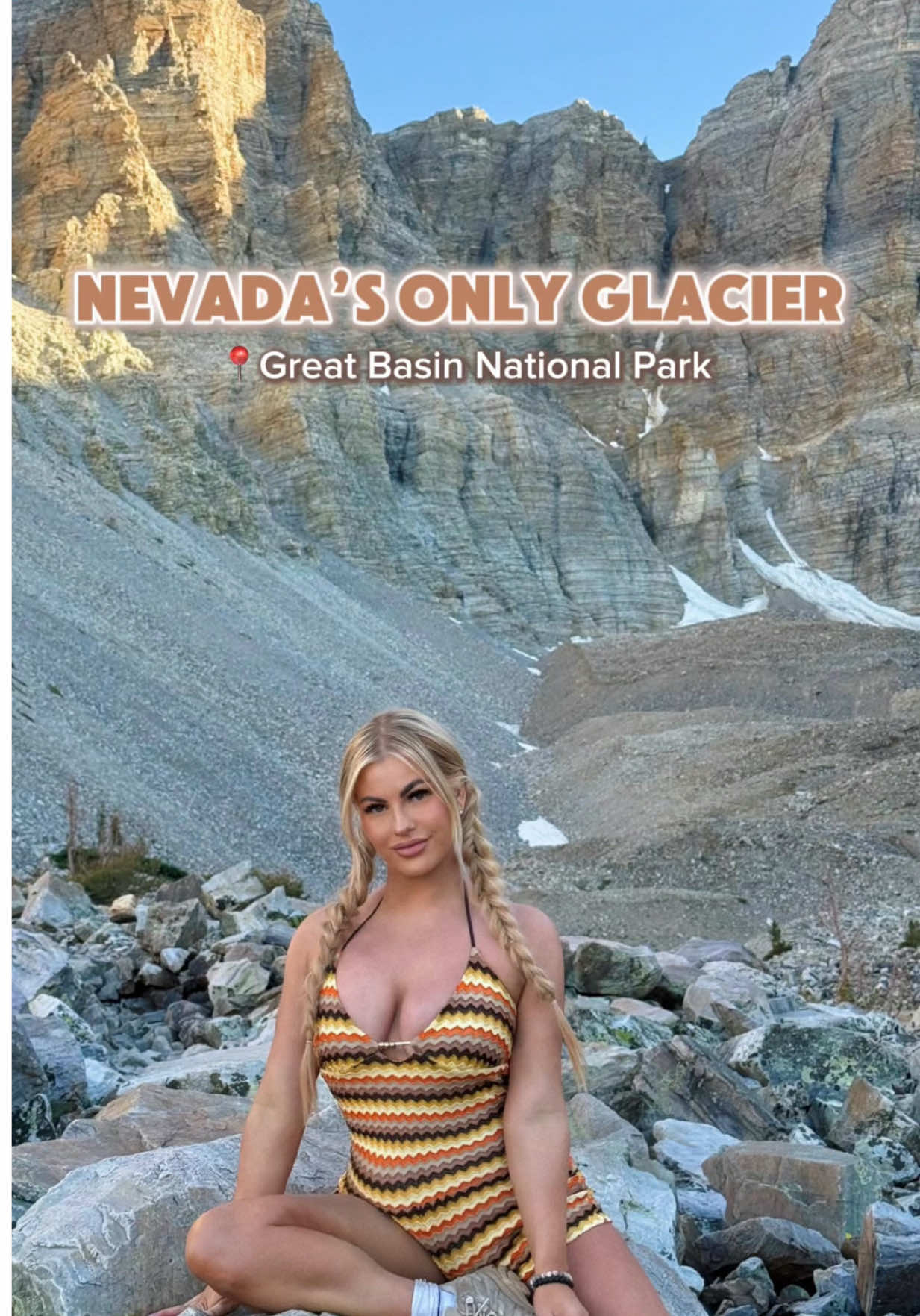 The Glacier You Didn’t Know Nevada Has ❄️🏔️🌲 Hidden inside Great Basin National Park, Rock Glacier is the only glacier in Nevada! 🤯 📍 Located under Wheeler Peak 🥾 Hike: 5 miles round trip, about 1,000 ft elevation gain 🌲 Pass through ancient Bristlecone pines, some over 3,000 years old 🚗 Drive time: 4.5 hrs from Las Vegas | 3 hrs from St. George 🕓 Wheeler Peak Scenic Drive closes in winter (late Oct–May), so summer–early fall is the best time to visit ✨ Bonus: Great Basin has some of the darkest skies in the U.S. — perfect Milky Way views 🌌 This park is one of the least visited in the lower 48, making it such a hidden gem for hiking and stargazing. 💫 #GreatBasinNationalPark #NevadaGlacier #HiddenNevada #RockGlacier #WheelerPeak     
