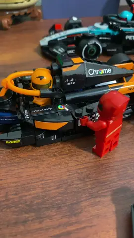 lights out and away we goooo #fyp #lego #charlesleclerc #landonorris #f1 