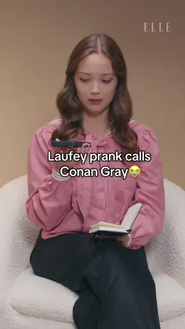 Laufey prank calls Conan 😭 #prankcall #conangray #laufey 