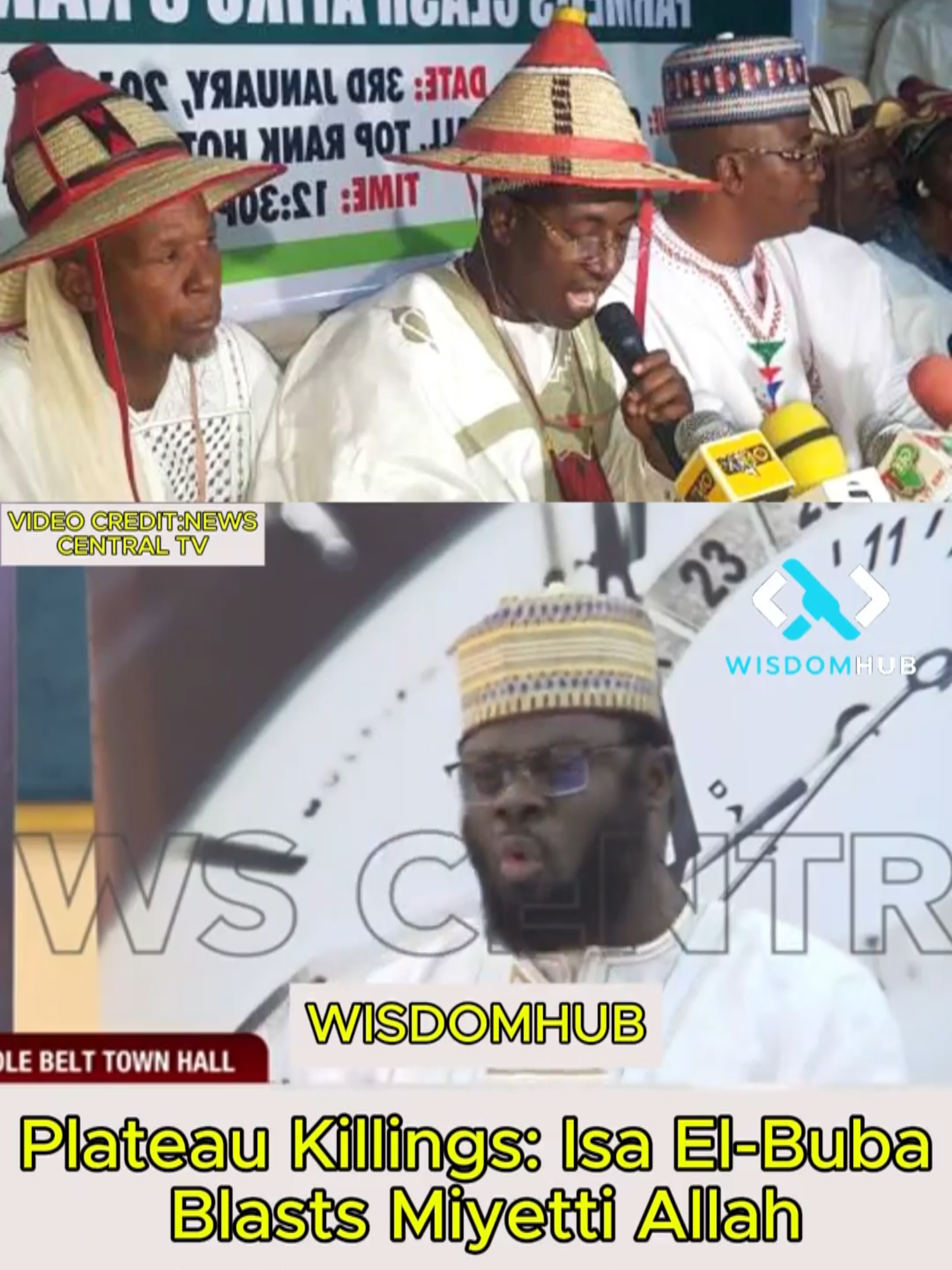 Plateau Killings: Isa El-Buba Blasts Miyetti Allah #wisdomhub #trendingvideo #viralvideotiktok  #videoviral #nigerianpolitics #nigerianews  #everyone #trendingnews #nigeriapolitics  #electoralreform