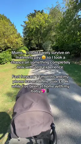 Mums… I could barely survive on maternity pay 😩 I was exhausted, stressed, and constantly worrying about money. I knew I didn’t want to go back to a 9-5 and miss precious moments with my baby. So I took a chance on something completely new — with ZERO experience. I started learning digital marketing, put in the work around naps and feeds, and 14 months later… my phone has brought in over £84k 💖📱 If you’re a mum ready to stop surviving and start creating freedom for yourself… Comment INFO and I’ll show you how I did it🤍