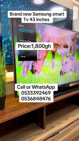 Brand new Samsung smart Tv 43 inches #tiktokghana🇬🇭 #viral_video #trending?song🔥 #fyp #viral_video😍 #trending?song🔥 #videoviraltiktok💯🇬🇭 #vairalvideo🥺💔 #viralvideos 