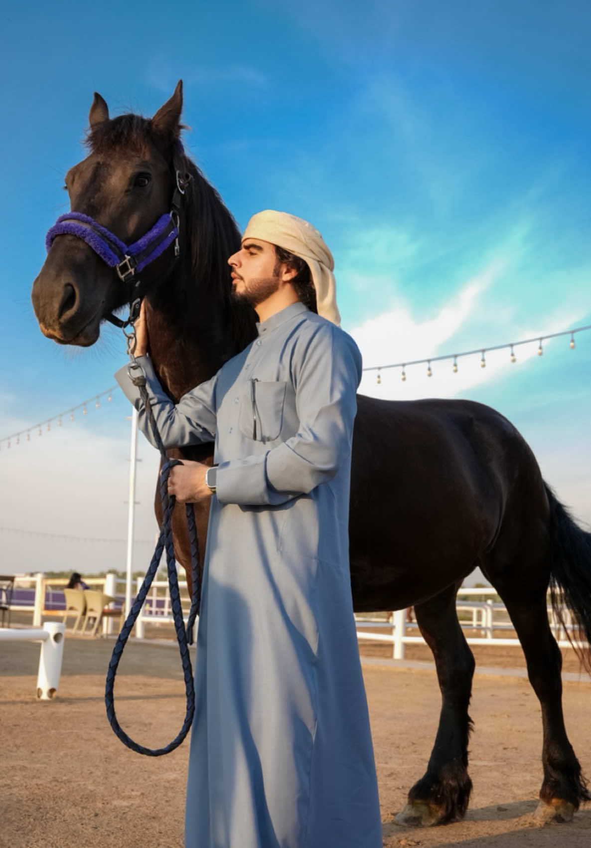 📸 with 🐎 #kareem_afghani #mr_kareem 