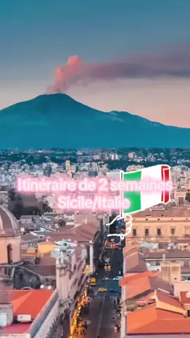 Notre belle itinéraire en Sicile pour 2 semaines❤️🇮🇹🇮🇹🤌🏽🤌🏽 il n’y a aucun endroit au monde comme la sicile, j’ai tellement hâte d’y retourner et de vous partager encore plus des beautés de cette ile! La sicile c’est notre petit paradis❤️ #sicile #palermo #italie2025 #quebecois #tiktokquebecois
