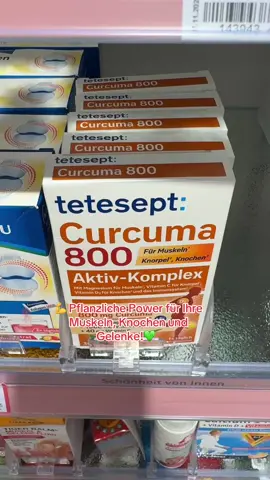 Curema 800 Aktiv-Komplex, kas, eklem ve kemik sağlığını desteklemek için tasarlanmış yüksek dozda bir takviyedir. İçeriğinde 800 mg kurkumin, kas fonksiyonları için magnezyum, kıkırdak dokusu için C vitamini, kemikler ve bağışıklık sistemi için D3 vitamini bulunur. 💪🌿   ✅ **Yetişkinler:** Günde 1 tablet alın.   ✅ **Yemeklerle birlikte** ve bol su ile tüketin.   ✅ **Düzenli kullanım** önemlidir.   ✅ **Hamilelik/emzirme döneminde** doktora danışın.   #Curema800 #EklemSağlığı #DoğalDestek #Kurkumin #dmxroosmanstyle                   